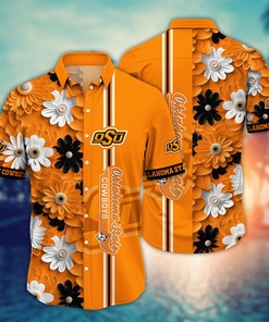 Oklahoma State Cowboys NCAA Flower Hawaii Shirt For Fans Ver 26