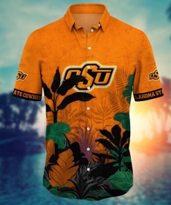 Oklahoma State Cowboys NCAA Flower Hawaii Shirt For Fans Ver 28