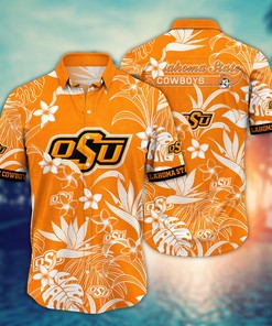 Oklahoma State Cowboys NCAA Flower Hawaii Shirt For Fans Ver 29