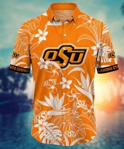 Oklahoma State Cowboys NCAA Flower Hawaii Shirt For Fans Ver 29