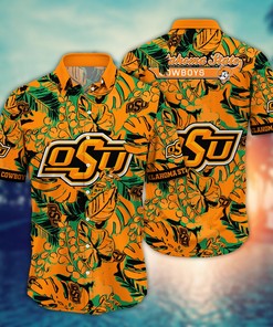 Oklahoma State Cowboys NCAA Flower Hawaii Shirt For Fans Ver 30