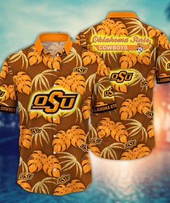 Oklahoma State Cowboys NCAA Flower Hawaii Shirt For Fans Ver 32