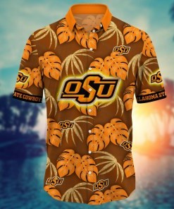 Oklahoma State Cowboys NCAA Flower Hawaii Shirt For Fans Ver 32