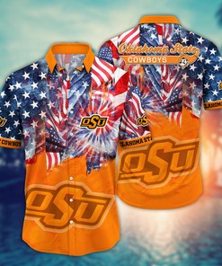 Oklahoma State Cowboys NCAA Flower Hawaii Shirt For Fans Ver 33
