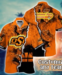 Oklahoma State Cowboys NCAA Flower Hawaii Shirt For Fans Ver 34
