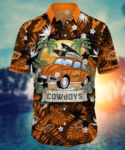Oklahoma State Cowboys NCAA Flower Hawaii Shirt For Fans Ver 35