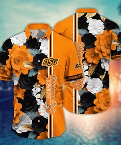 Oklahoma State Cowboys NCAA Flower Hawaii Shirt For Fans Ver 36