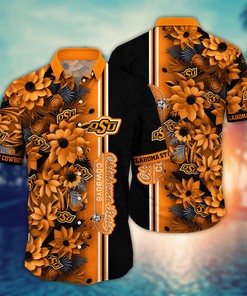 Oklahoma State Cowboys NCAA Flower Hawaii Shirt For Fans Ver 5