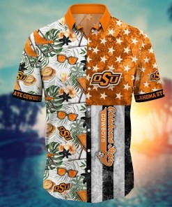 Oklahoma State Cowboys NCAA Flower Hawaii Shirt For Fans Ver 7
