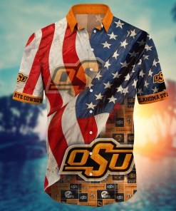 Oklahoma State Cowboys NCAA Flower Hawaii Shirt For Fans Ver 9