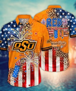 Oklahoma State Cowboys NCAA Hawaii Shirt Ver 2