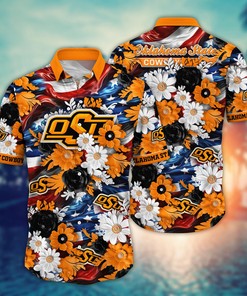 Oklahoma State Cowboys NCAA Hawaii Shirt Ver 3