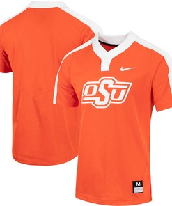 Oklahoma State Cowgirls Replica 2-button Softball Jersey - Orange Ncaa