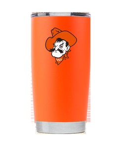 Oklahoma State Pistol Pete Orange Tumbler - Oklahoma State Pistol Pete Orange Team Logo Tumbler - Show Your Cowboy Pride