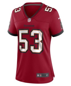 Olakunle Fatukasi Tampa Bay Buccaneers Women's Game Player Jersey - Red