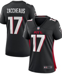 Olamide Zaccheaus Atlanta Falcons Womens Game Jersey - Black Nfl
