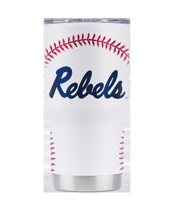 Ole Miss Baseball Tumbler - Ole Miss Baseball Team Logo Tumbler - Hotty Toddy