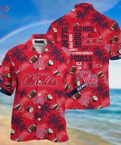 Ole Miss Rebels Hawaiian Shirt, New Gift for Summer