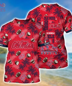 Ole Miss Rebels Hawaiian Shirt, New Gift for Summer