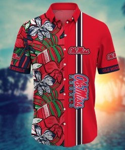 Ole Miss Rebels NCAA Flower Hawaii Shirt For Fans Ver 14