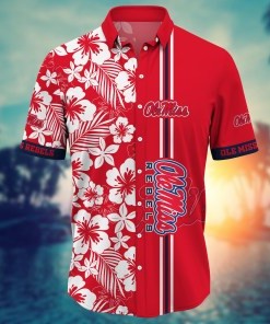 Ole Miss Rebels NCAA Flower Hawaii Shirt For Fans Ver 18