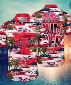 Ole Miss Rebels NCAA Flower Hawaii Shirt For Fans Ver 19