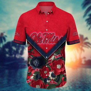 Ole Miss Rebels NCAA Flower Hawaii Shirt For Fans Ver 20