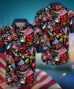 Ole Miss Rebels NCAA Flower Hawaii Shirt For Fans Ver 24