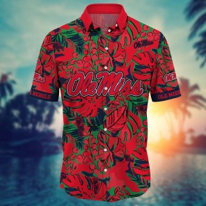 Ole Miss Rebels NCAA Flower Hawaii Shirt For Fans Ver 28