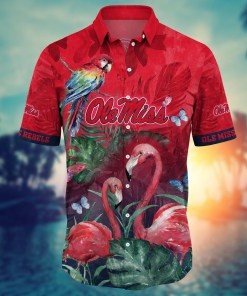 Ole Miss Rebels NCAA Flower Hawaii Shirt For Fans Ver 29