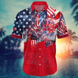 Ole Miss Rebels NCAA Flower Hawaii Shirt For Fans Ver 31