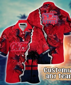 Ole Miss Rebels NCAA Flower Hawaii Shirt For Fans Ver 32