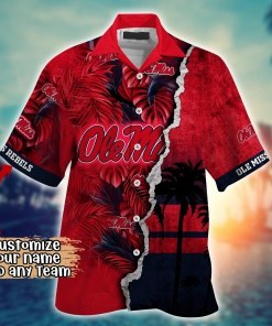 Ole Miss Rebels NCAA Flower Hawaii Shirt For Fans Ver 32