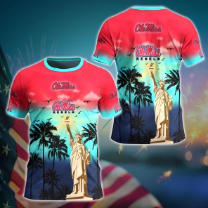 Ole Miss Rebels NCAA Flower Hawaii Shirt For Fans Ver 36