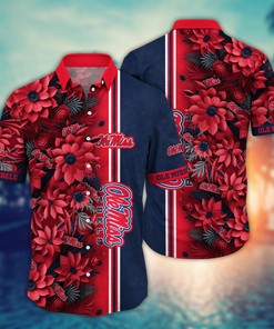 Ole Miss Rebels NCAA Flower Hawaii Shirt For Fans Ver 5