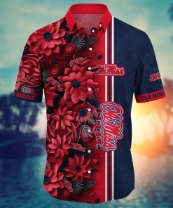 Ole Miss Rebels NCAA Flower Hawaii Shirt For Fans Ver 5