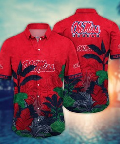 Ole Miss Rebels NCAA Flower Hawaii Shirt For Fans Ver 6