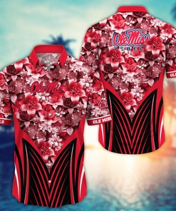 Ole Miss Rebels NCAA Hawaiian Shirt, Aloha Shirt Ver 1