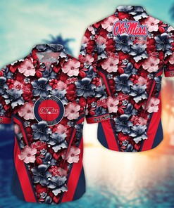 Ole Miss Rebels NCAA Hawaiian Shirt, Aloha Shirt Ver 2