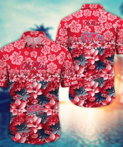 Ole Miss Rebels NCAA Hawaiian Shirt Gift For Fan