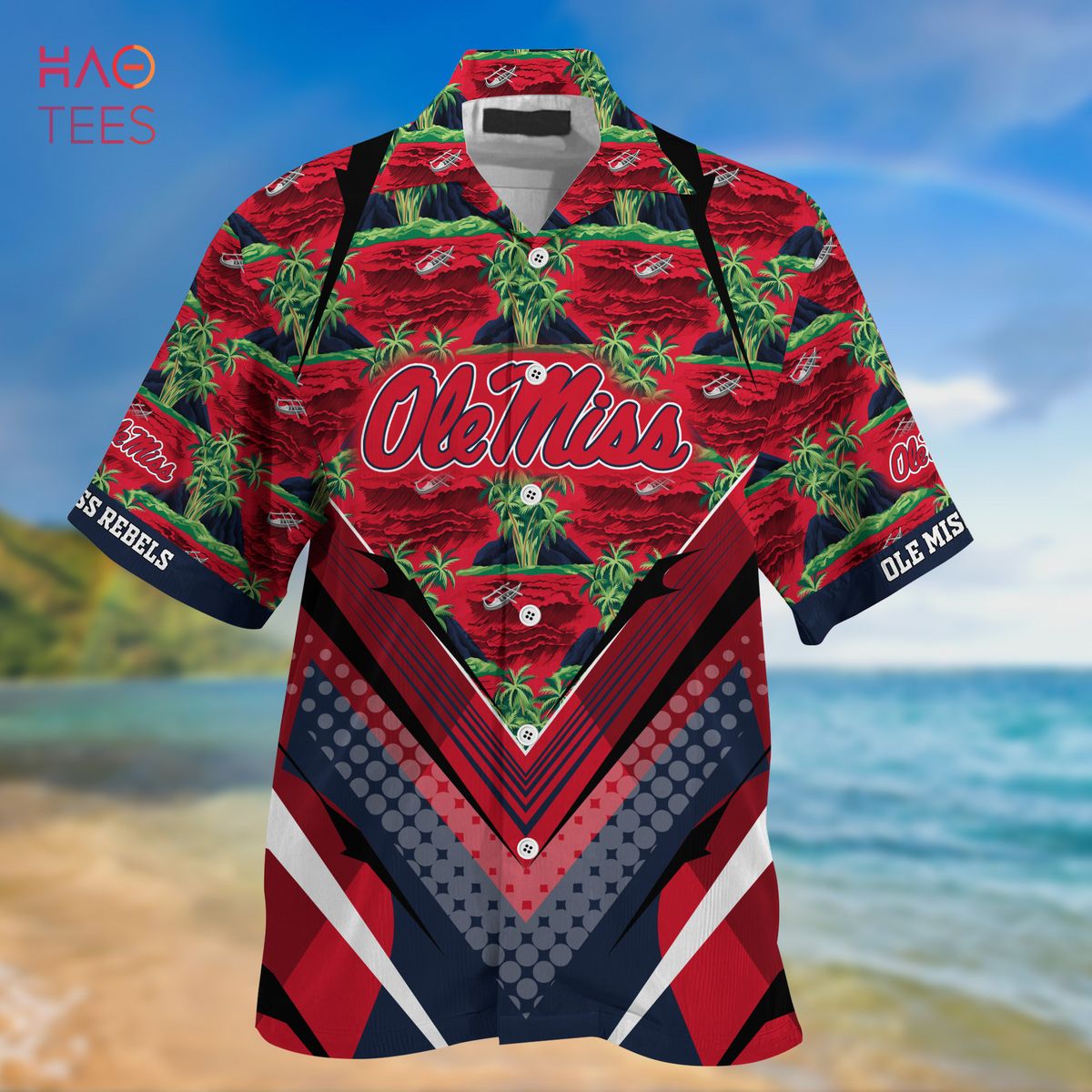 Ole Miss Rebels Summer Hawaiian Shirts for Fans