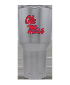 Ole Miss Stainless Steel Tumbler - Ole Miss Stainless Steel Tumbler for Ultimate Refreshment