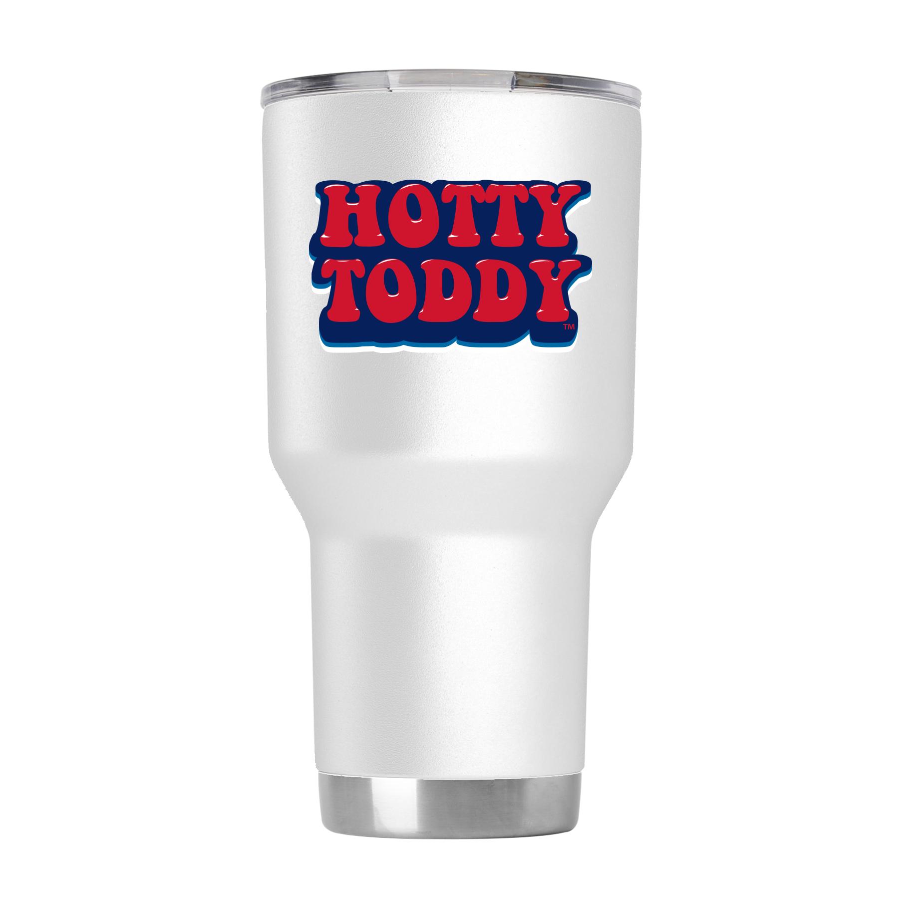 Ole Miss White Retro Tumbler - Classic Ole Miss White Retro Tumbler for Vintage Vibes