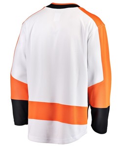 Oliver Bonk #59 Philadelphia Flyers 2023 NHL Draft Away Men Jersey - Orange/White