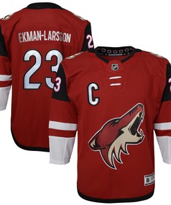 Oliver Ekman-larsson Arizona Coyotes 2020/21 Home Premier Player Jersey - Garnet Nhl