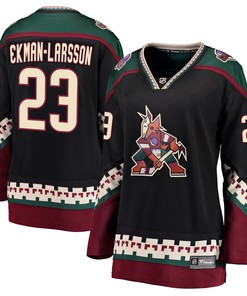 Oliver Ekman-larsson Arizona Coyotes Fanatics Branded Womens Breakaway Alternate Player Jersey - Black Nhl