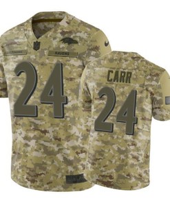 On Carr Jersey Nfl Camo Baltimore Ravens