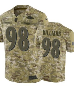 On Williams Jersey Nfl Camo Baltimore Ravens