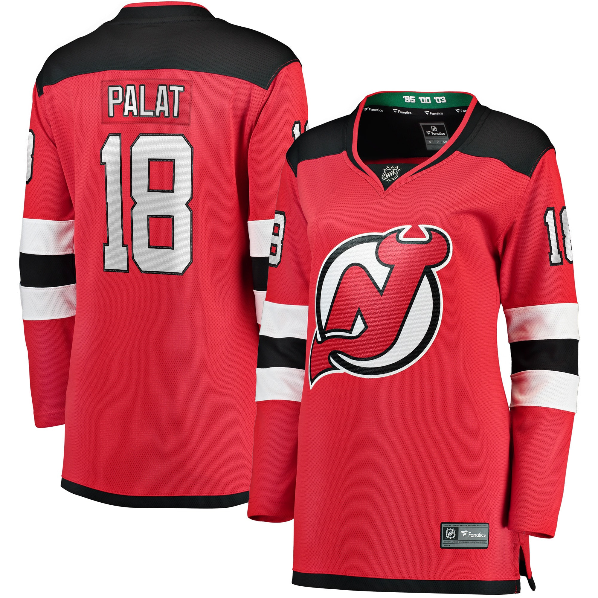 Ondrej Palat New Jersey Devils Fanatics Branded Womens Home Breakaway Player Jersey - Red Nhl