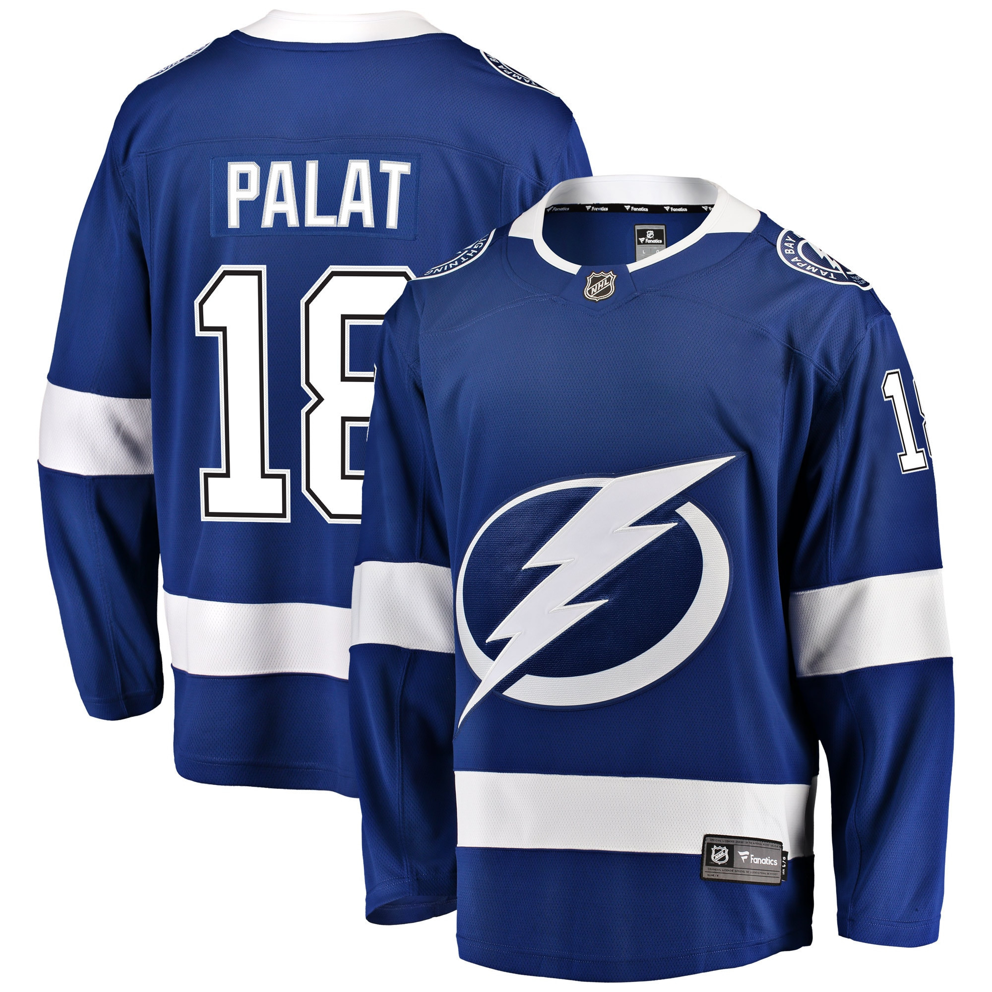 Ondrej Palat Tampa Bay Lightning Fanatics Branded Home Breakaway Player Jersey - Blue Nhl